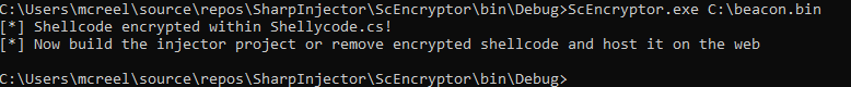 Encrypt Shellcode